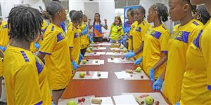 PAHO engages with youth footballers