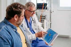 How is PSA used to monitor prostate cancer?